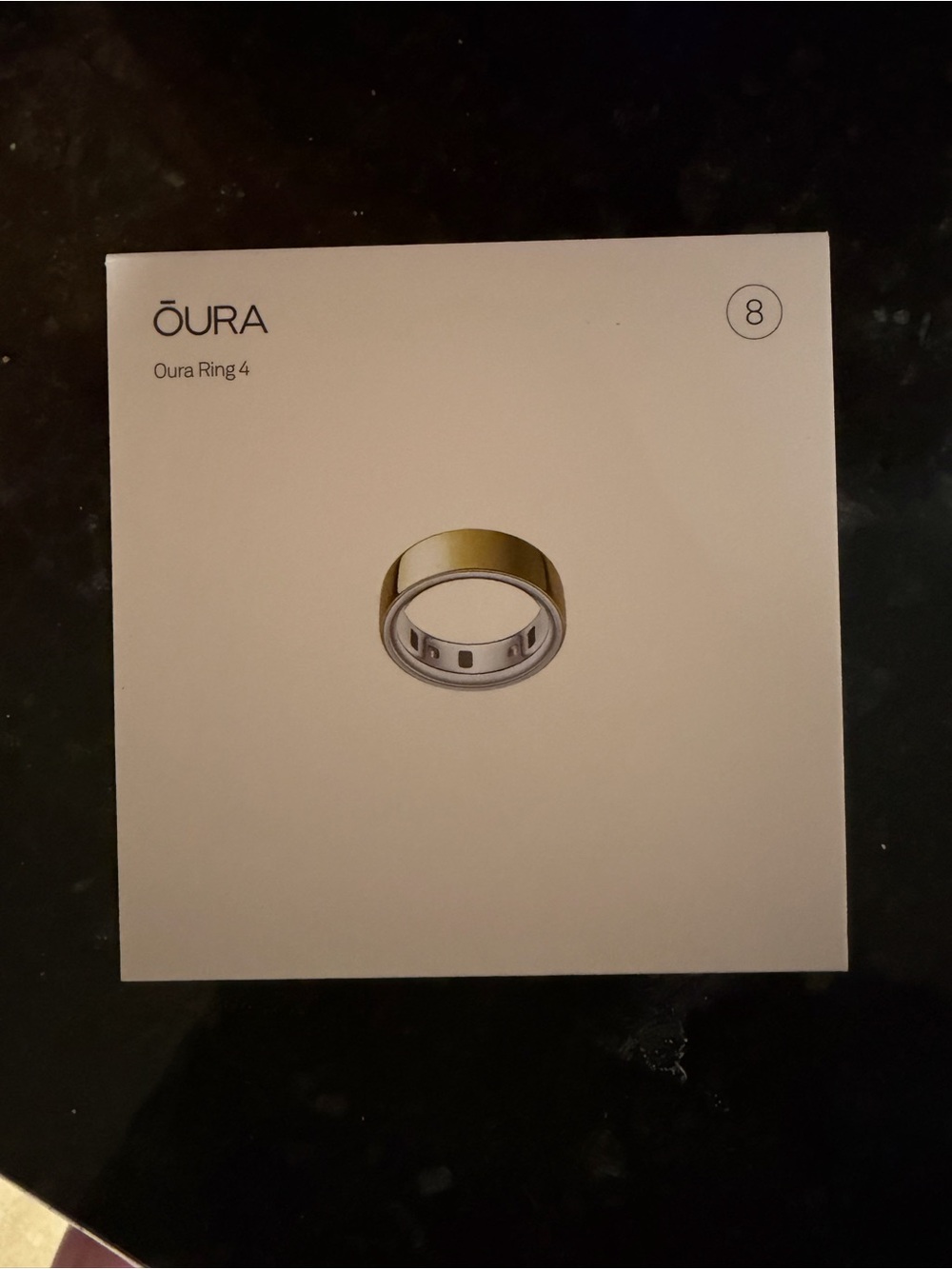 Oura Ring 4 - Gold Finish